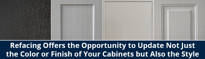 Four Cabinet Door Styles and Colors