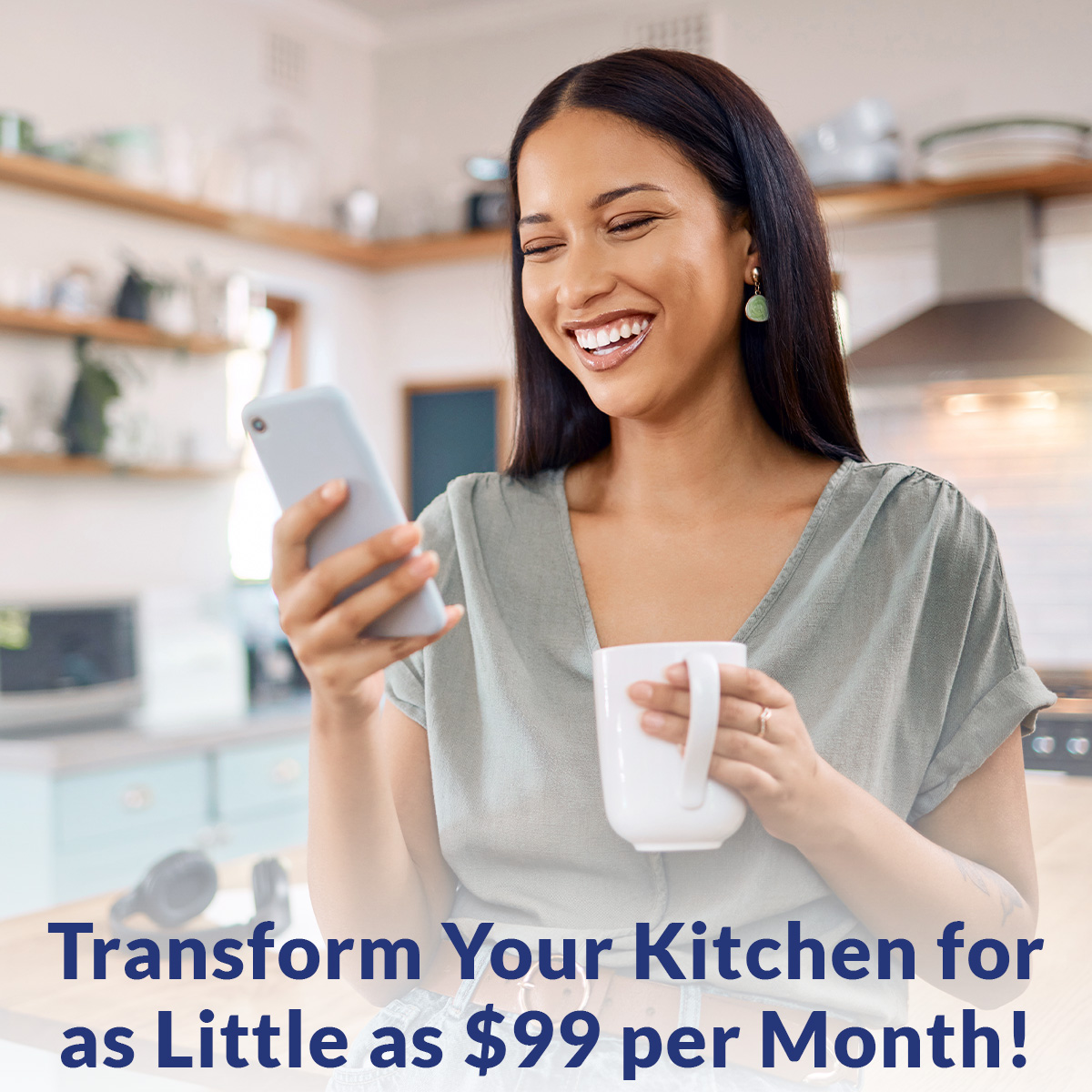 Transform Your Kitchen for as Little as $99 per Month!