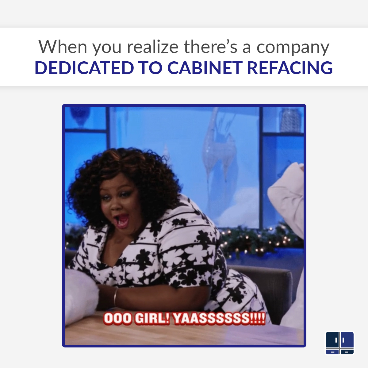 When You Realize There's a Company Dedicated to Cabinet Refacing