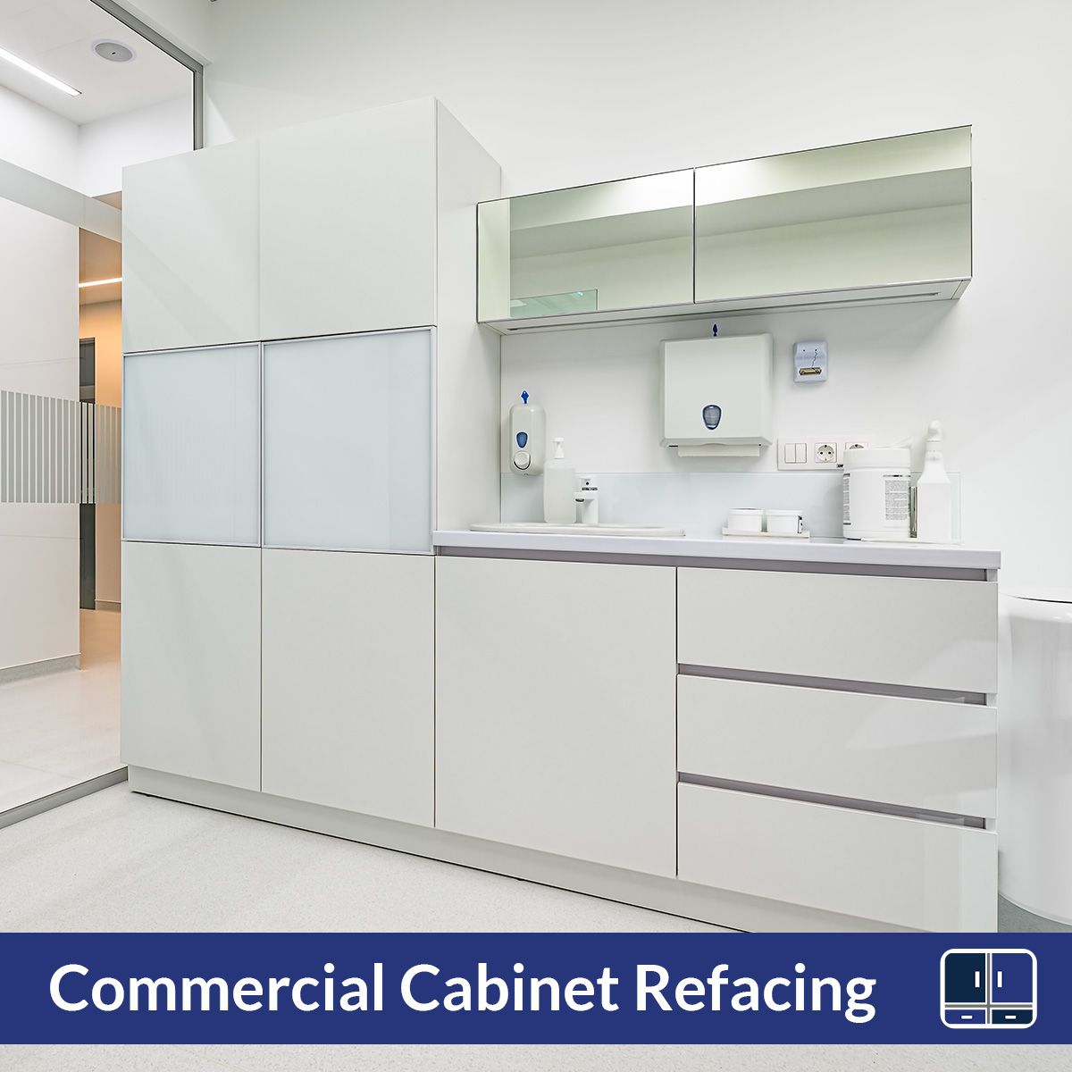 Commercial Cabinet Refacing